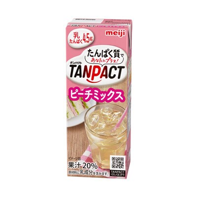 写真:明治TANPACTピーチミックス 200ml