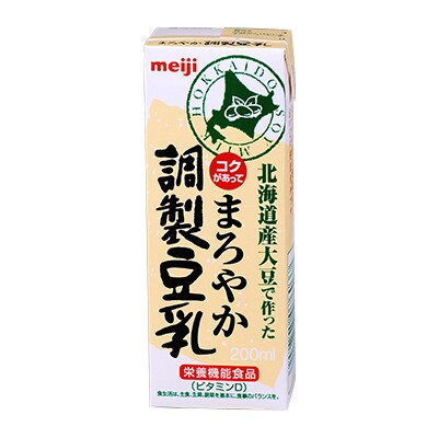 写真:まろやか調製豆乳 200ml