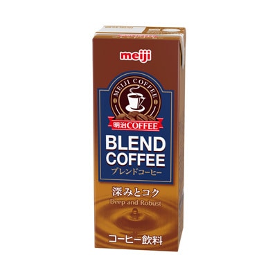 写真:明治COFFEEブレンドコーヒー 200ml