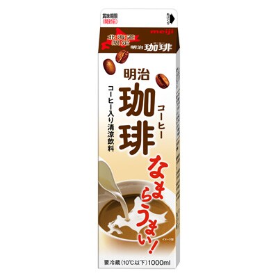 写真:明治珈琲 1000ml