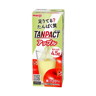 写真:明治TANPACTアップル 200ml