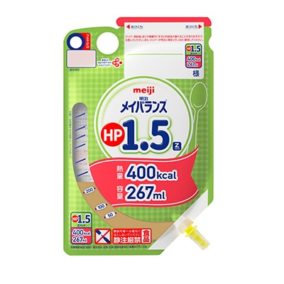 写真:明治メイバランスHP1.5Zパック400K 267ml