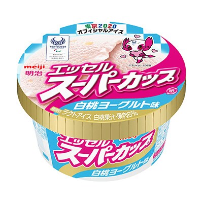 写真:明治 エッセル スーパーカップ 白桃ヨーグルト味 200ml