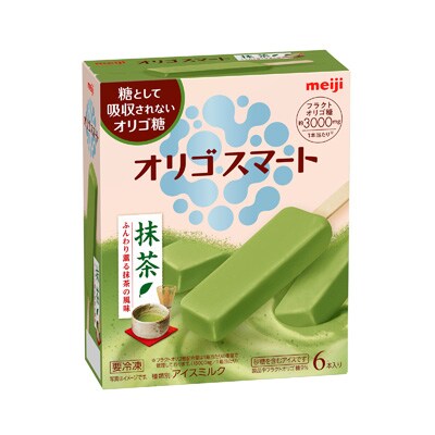 写真:明治 オリゴスマート 抹茶 40ml × 6本