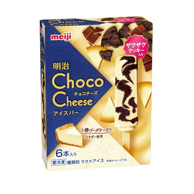 写真:明治 チョコチーズアイスバー 42ml × 6本