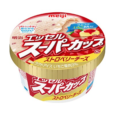 明治 エッセル スーパーカップ ストロベリーチーズ 0ml アイス 株式会社 明治 Meiji Co Ltd 明治 エッセル スーパーカップ ストロベリーチーズ 0ml アイス 株式会社 明治 Meiji Co Ltd