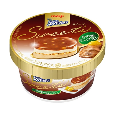 明治 エッセル スーパーカップsweet S イタリア栗のモンブラン 172ml アイス 株式会社 明治 Meiji Co Ltd