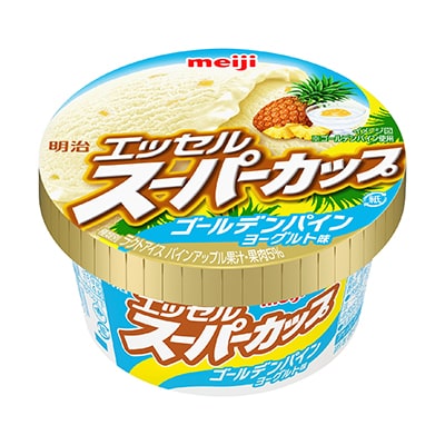 写真:明治 エッセル スーパーカップ ゴールデンパインヨーグルト味 200ml