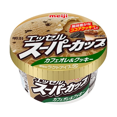 写真:明治 エッセル スーパーカップ カフェオレ&クッキー 200ml