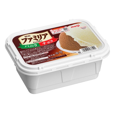 写真:明治 ファミリア<Familia> バニラ&チョコ 2000ml