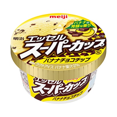 写真:明治 エッセル スーパーカップ バナナチョコチップ 200ml