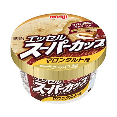 写真:明治 エッセル スーパーカップ マロンタルト味 200ml