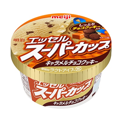 写真:明治 エッセル スーパーカップ キャラメルチョコクッキー 200ml