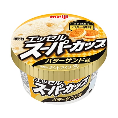 写真:明治 エッセル スーパーカップ バターサンド味 200ml