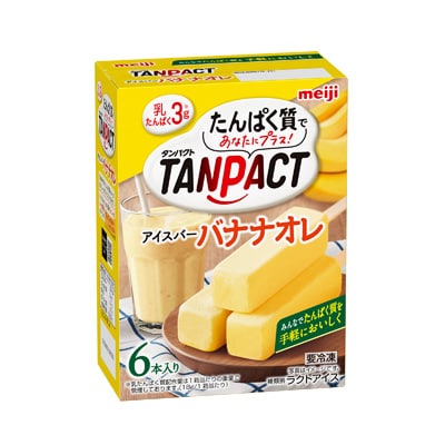 写真:明治TANPACTアイスバー バナナオレ 48ml×6本