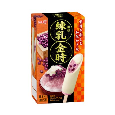 写真:明治 練乳金時 65ml × 6本