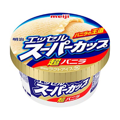 写真:明治 エッセル スーパーカップ 超バニラ 200ml
