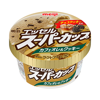 写真:明治 エッセル スーパーカップ カフェオレ＆クッキー 200ml