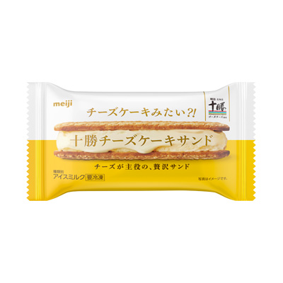 写真:明治 十勝チーズケーキサンド 1個