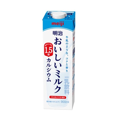 写真:明治おいしいミルク カルシウム 900ml