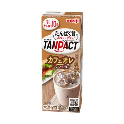 写真:明治TANPACTカフェオレ 200ml