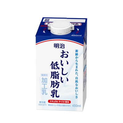 明治おいしい低脂肪乳 450ml 牛乳 乳飲料 株式会社 明治 Meiji Co Ltd