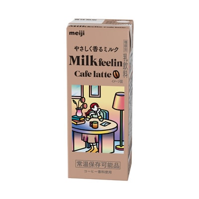 写真:Milkfeelin Cafelatte 200ml