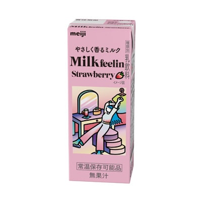 写真:Milkfeelin Strawberry 200ml