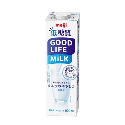 写真:明治低糖質 GOOD LIFE MiLK 900ml