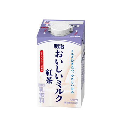 写真:明治おいしいミルク紅茶 450ml