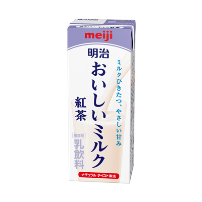 写真:明治おいしいミルク紅茶 200ml