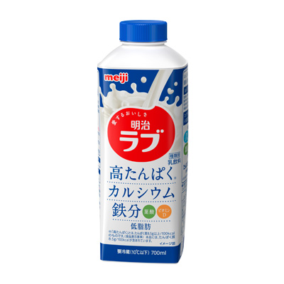 写真:明治ラブ 高たんぱく・カルシウム・鉄分 700ml