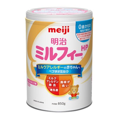 明治ミルフィーhp 850g 粉ミルク 液体ミルク 株式会社 明治 Meiji Co Ltd