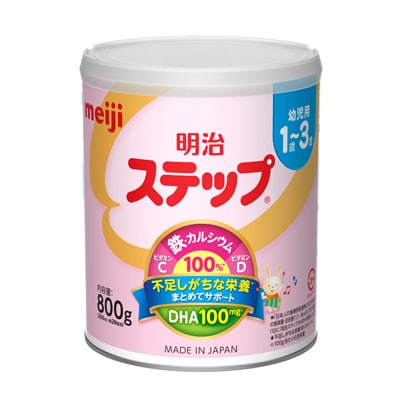 明治 ステップ 粉ミルク 800g ×5