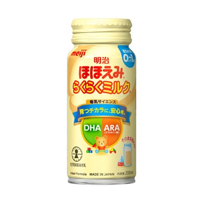 明治ほほえみ らくらくミルク240ml