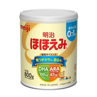 明治ほほえみ 2缶パック 1600g（800g（大缶）×2缶） | 粉ミルク・液体 ...