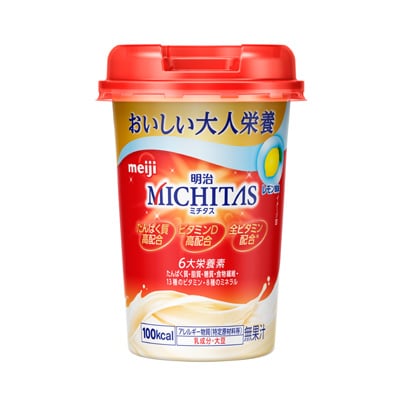 写真:明治メイバランスMICHITASカップ レモン風味 125ml