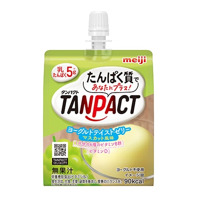 写真:明治TANPACTヨーグルトテイストゼリー マスカット風味 180g