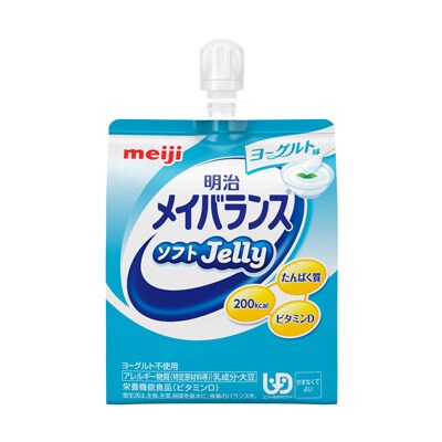 写真:明治メイバランスソフトJelly ヨーグルト味 125ml