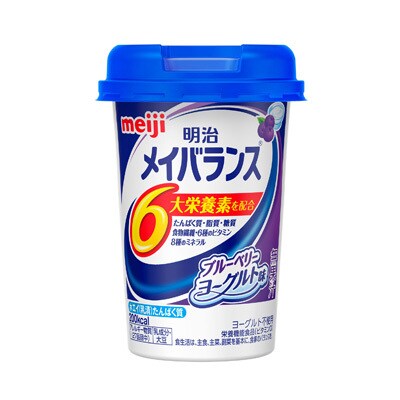 写真:明治メイバランスMiniカップ ブルーベリーヨーグルト味 125ml