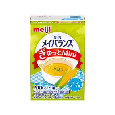 写真:明治メイバランスぎゅっとMini コーンスープ味 100ml