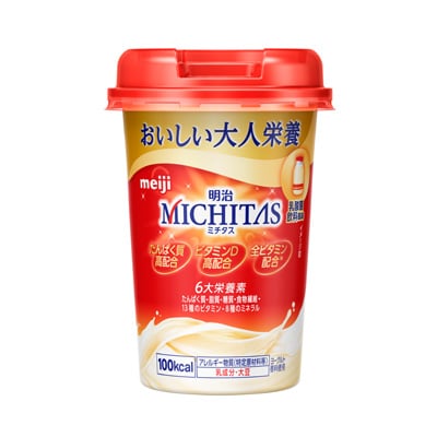 写真:明治メイバランスMICHITASカップ 乳酸菌飲料風味 125ml