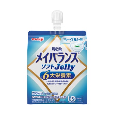 写真:明治メイバランスソフトJelly ヨーグルト味 125ml