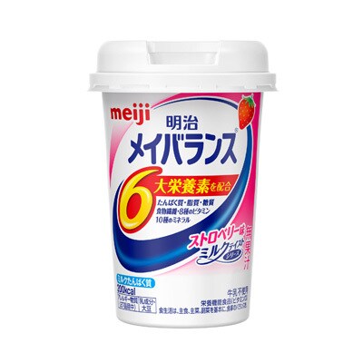 写真:明治メイバランスMiniカップ ストロベリー味 125ml