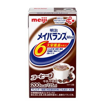 写真:明治メイバランスMini コーヒー味 125ml