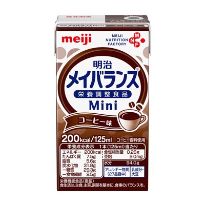 明治メイバランスmini コーヒー味 125ml 栄養食品 株式会社 明治 Meiji Co Ltd