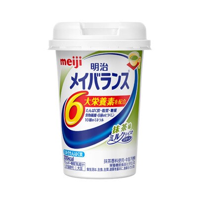 写真:明治メイバランスMiniカップ 抹茶味 125ml