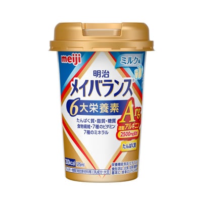 写真:明治メイバランスArg Miniカップ ミルク味 125ml