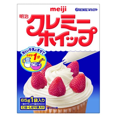 写真:明治クレミーホイップ(1袋入) 65g