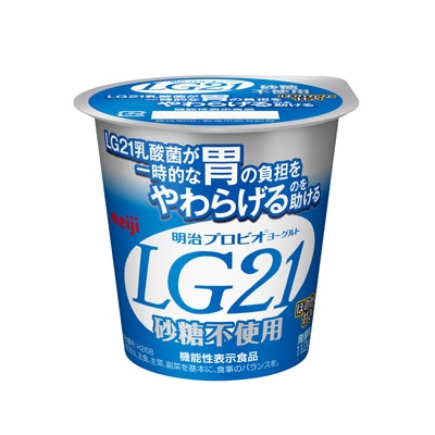 写真:明治プロビオヨーグルトLG21 砂糖不使用 112g